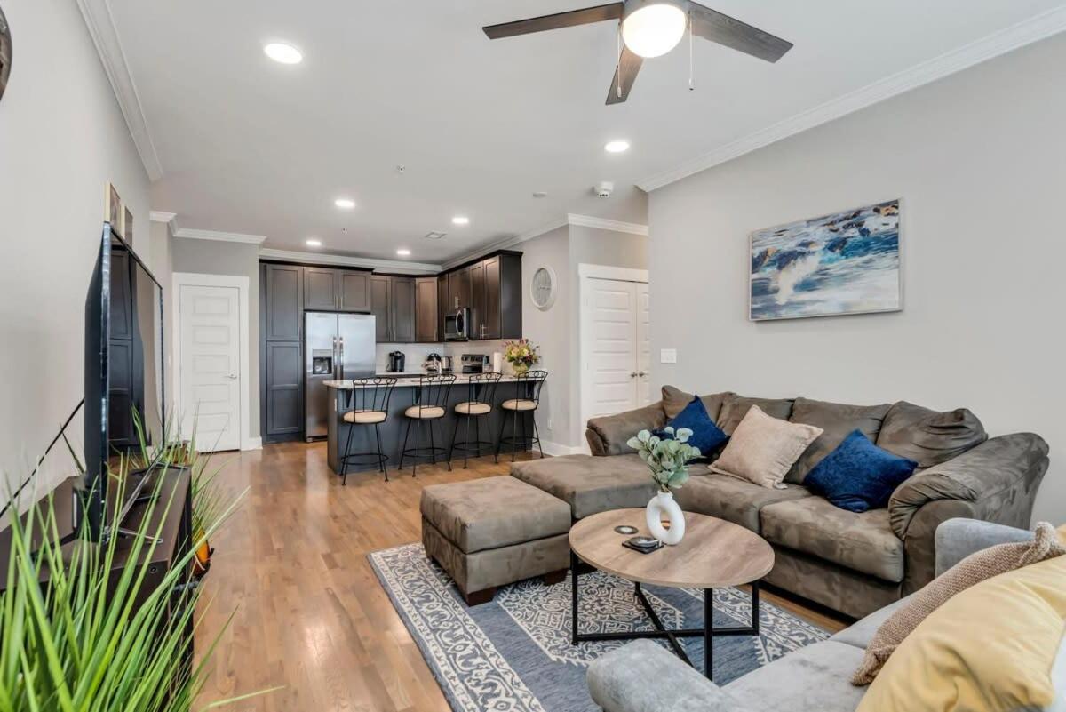 Modern Nations Condo - Walkable - 5 Mi Downtown Нэшвилл Экстерьер фото