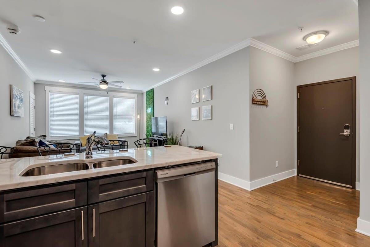 Modern Nations Condo - Walkable - 5 Mi Downtown Нэшвилл Экстерьер фото