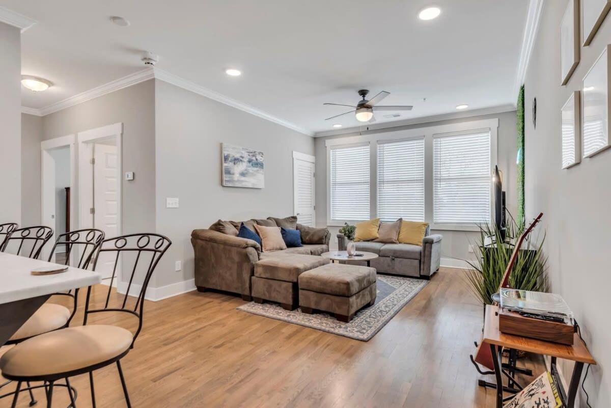 Modern Nations Condo - Walkable - 5 Mi Downtown Нэшвилл Экстерьер фото