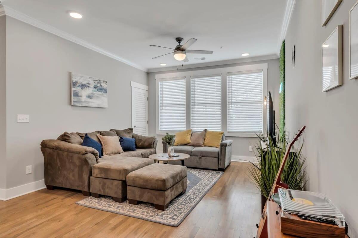 Modern Nations Condo - Walkable - 5 Mi Downtown Нэшвилл Экстерьер фото